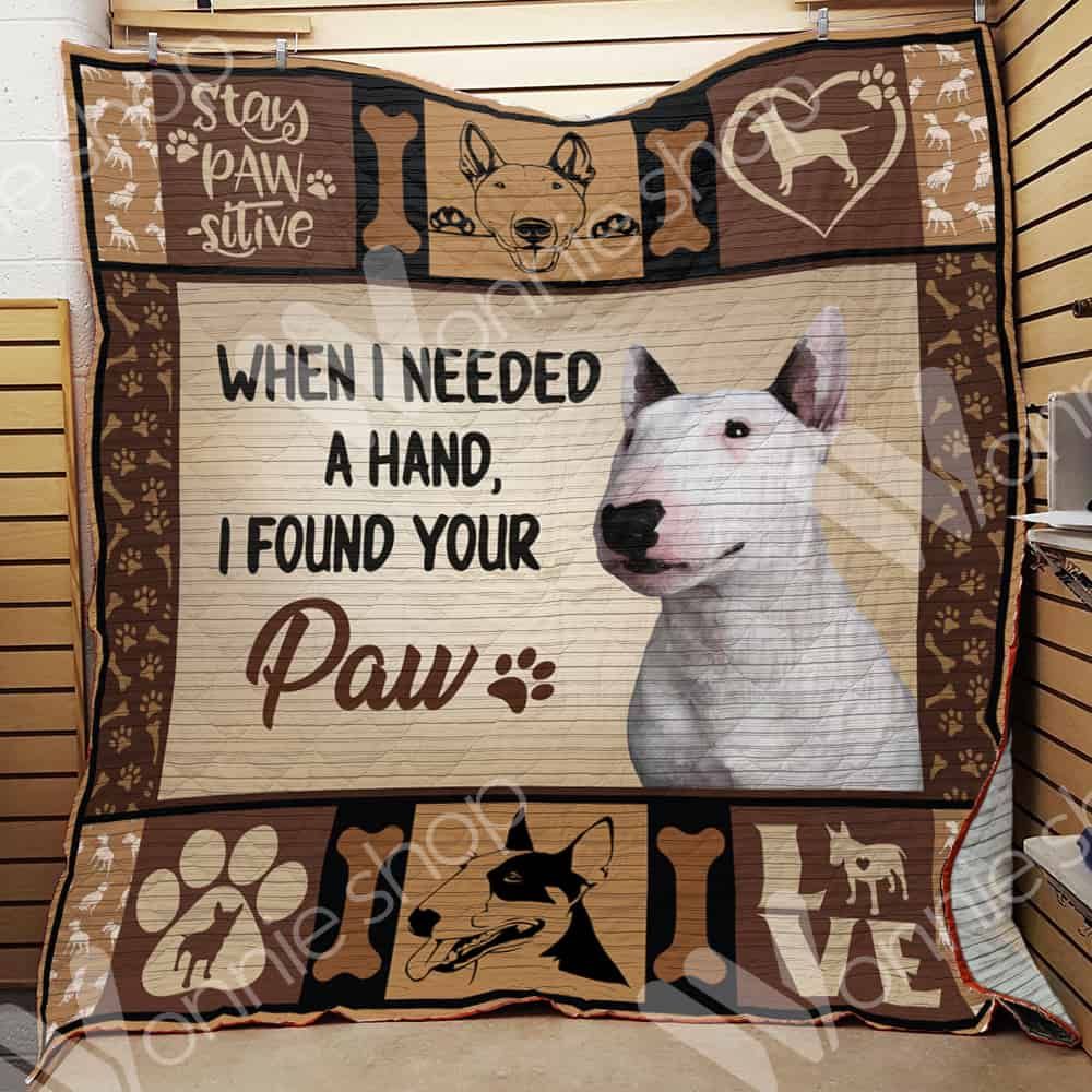 Bull Terrier Dog Blanket LNT1012053 Quilt Blanket