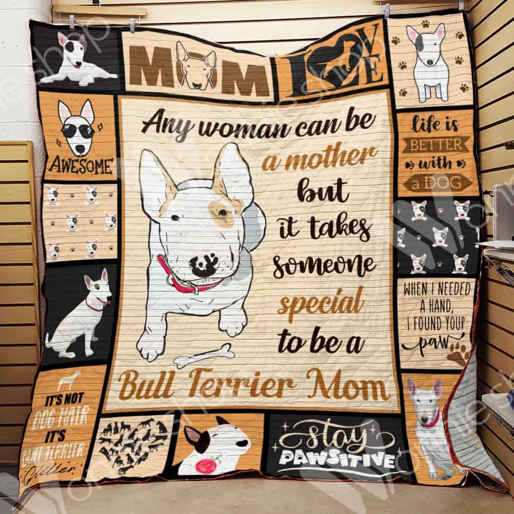 Bull Terrier Dog Quilt Blanket DHC05021217TD