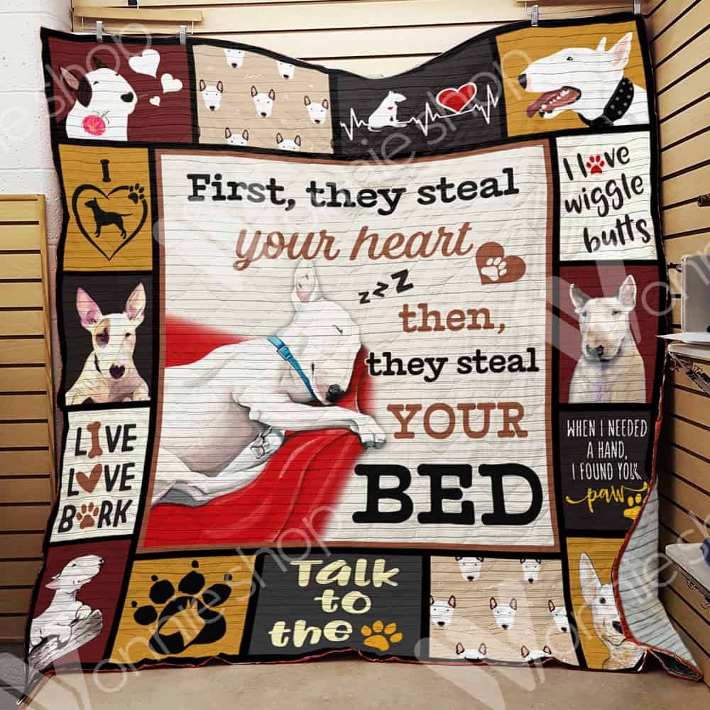 Bull Terrier Dog Quilt Blanket DHC05021221TD