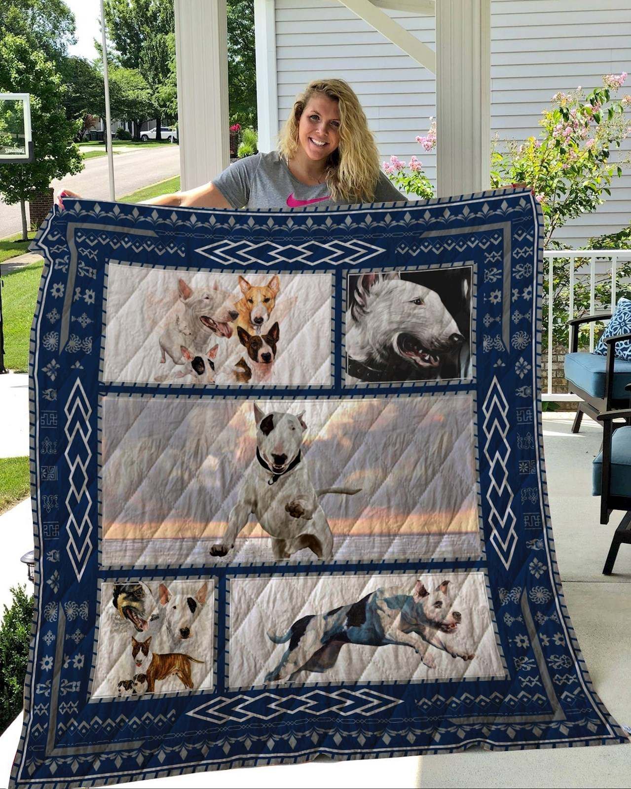 Bull Terrier Quilt Blanket DHC2911241VT