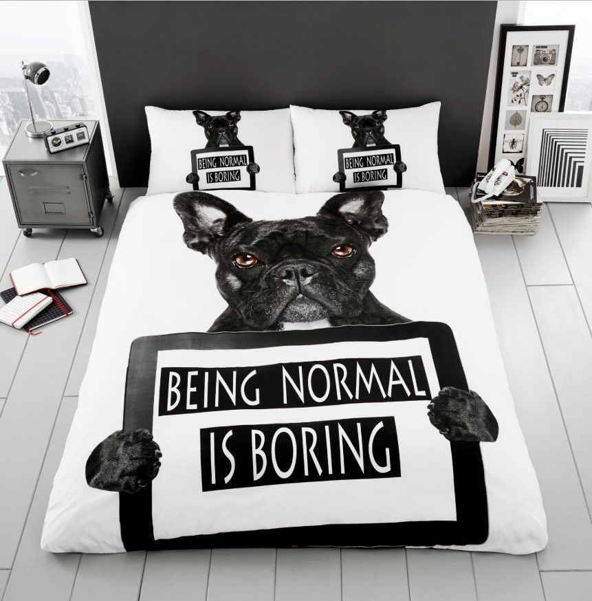 Bulldog Animal Bedding Set