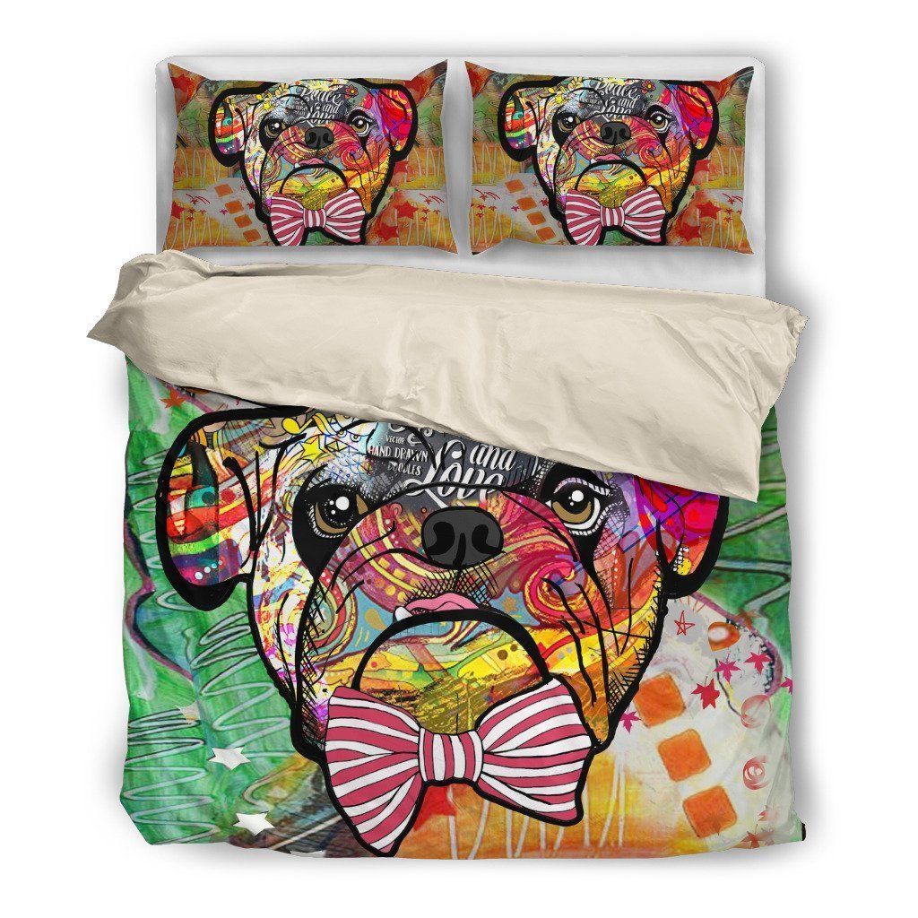 Bulldog Bedding Set