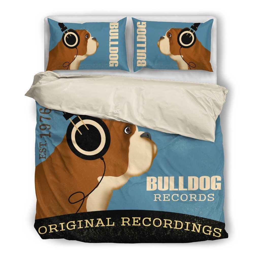 Bulldog Bedding Set
