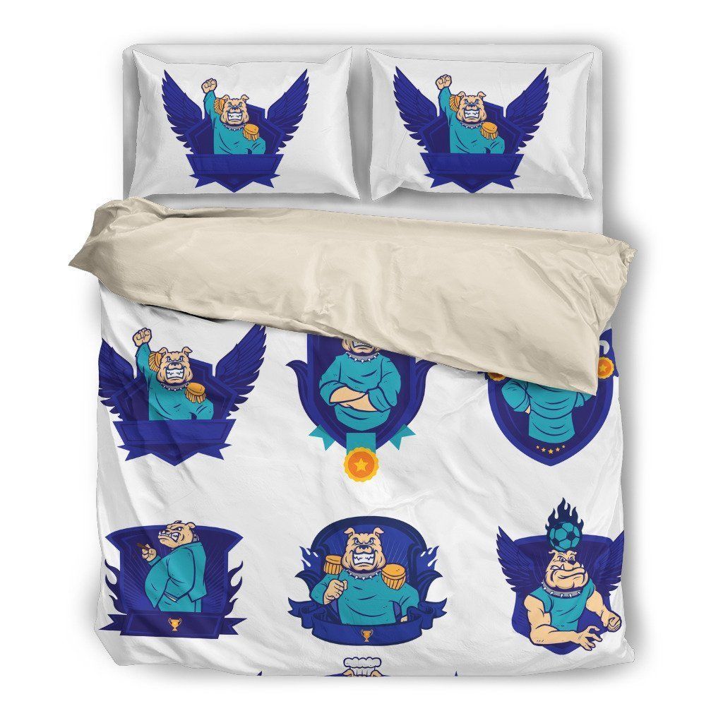 Bulldog Bedding Set