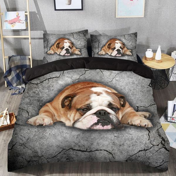 Bulldog Bedding Set