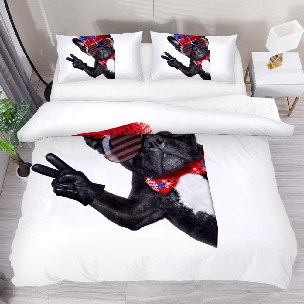Bulldog Bedding Set