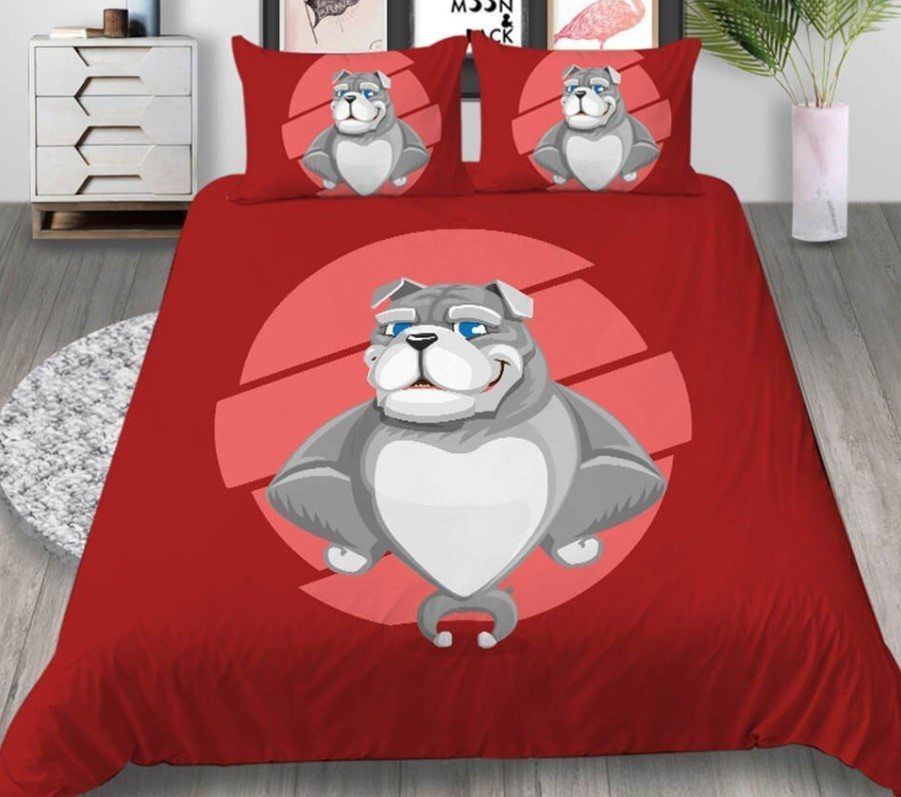 Bulldog Bedding Set