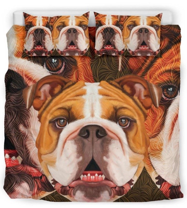 Bulldog Bedding Set