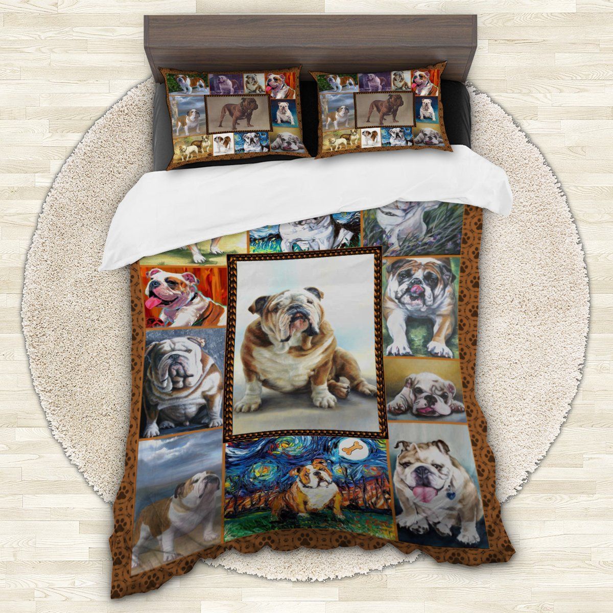 Bulldog Bedding Set