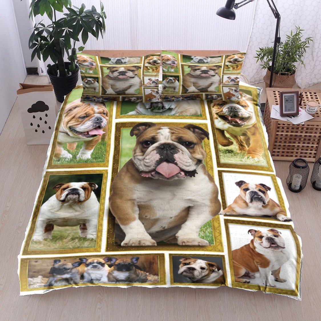 Bulldog Bedding Set