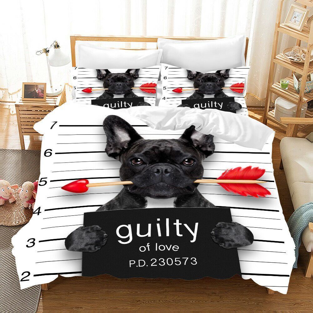 Bulldog Bedding Set