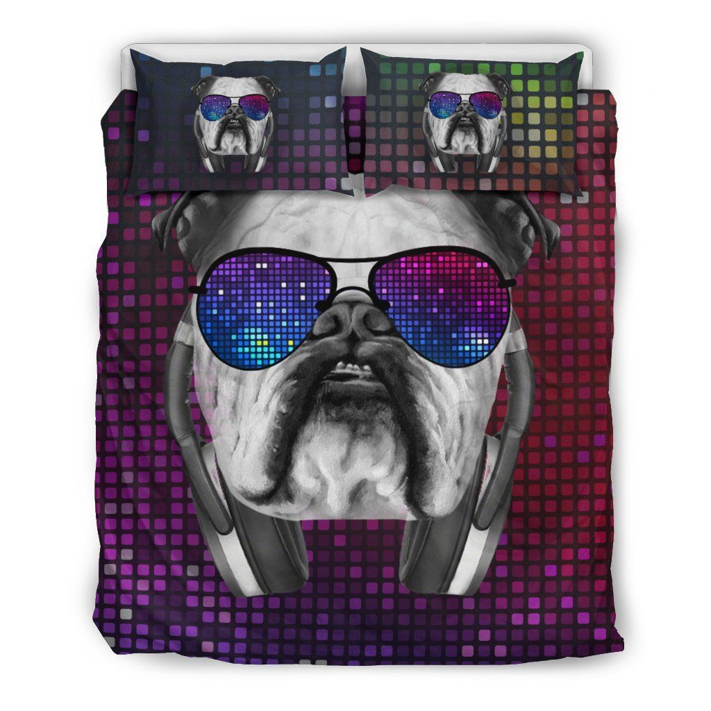 Bulldog Disco Bedding Set
