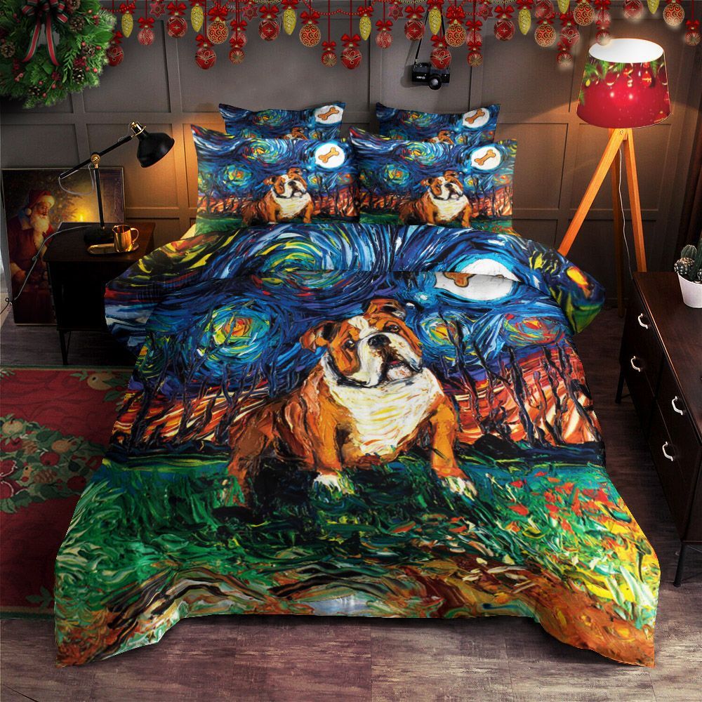 Bulldog Bedding Set