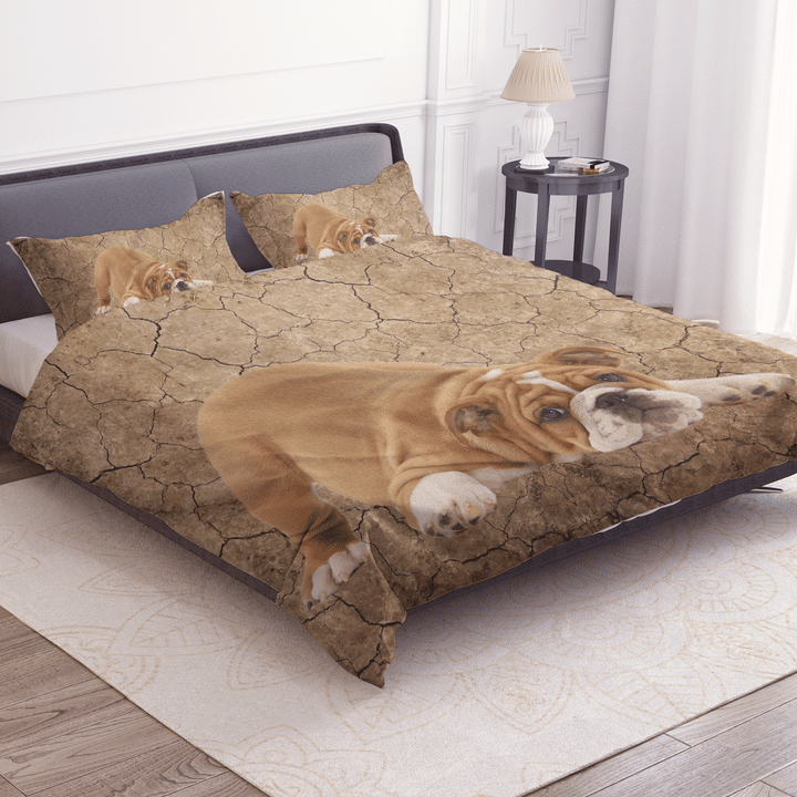 Bulldog Bedding Set