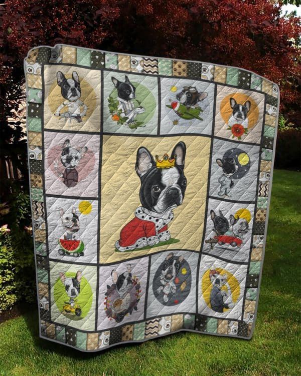 Bulldog French Bulldog Quilt Blanket DHC0201201335TD