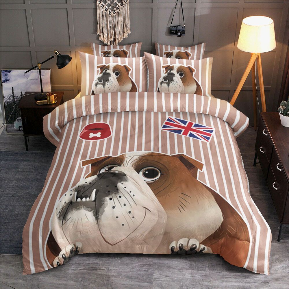 Bulldog Bedding Set