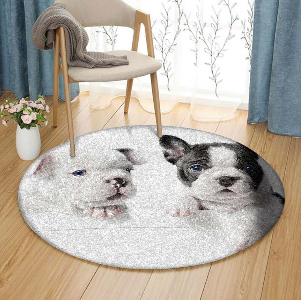 Bulldog Round Carpet