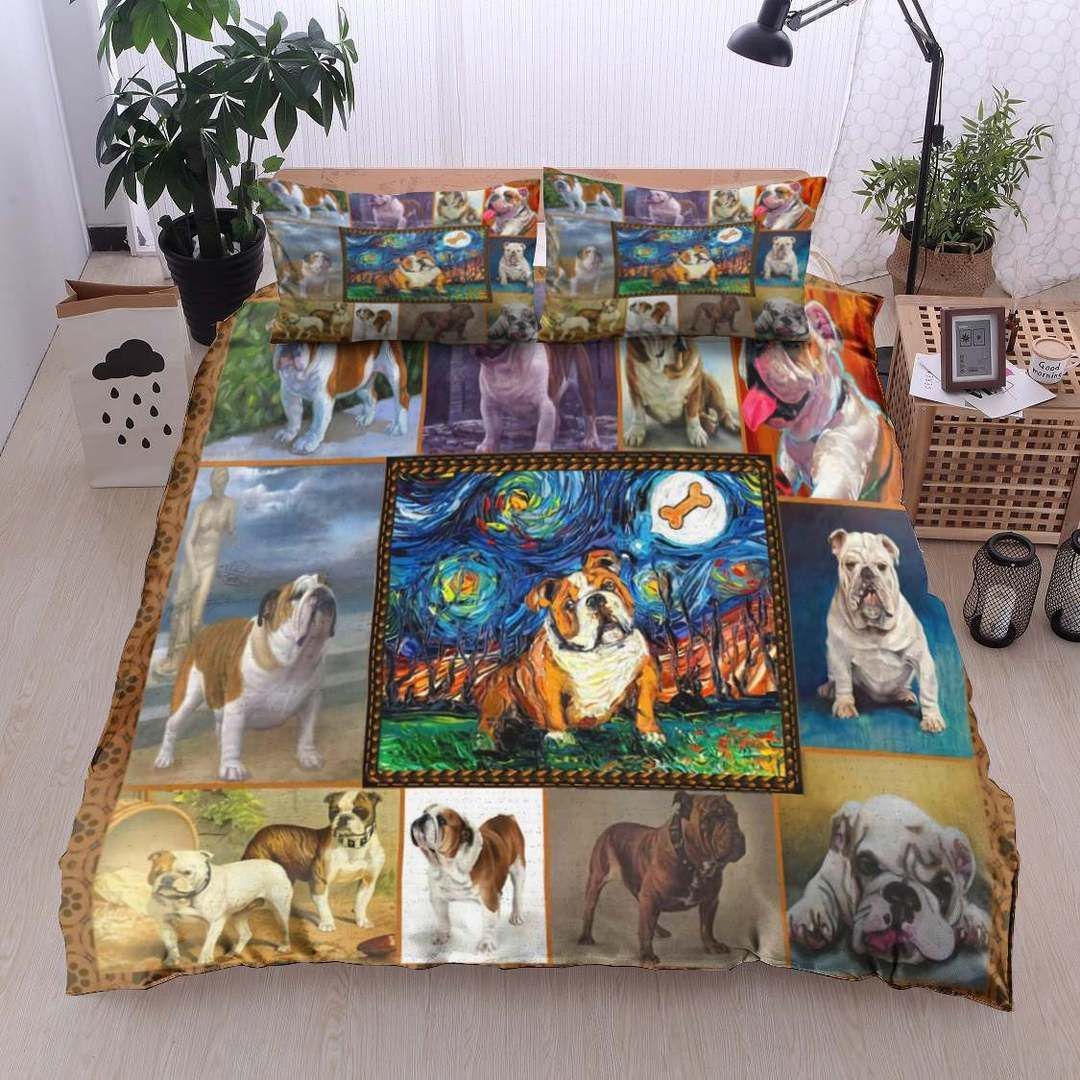 Bulldog Bedding Set