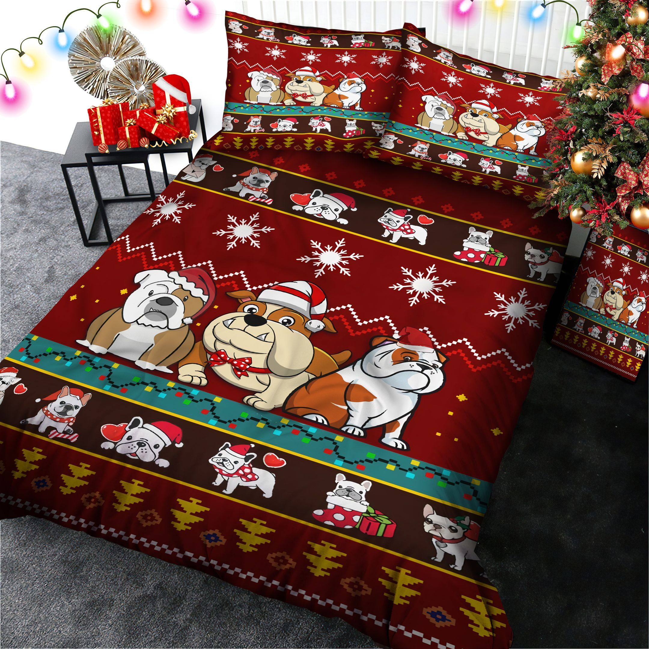 Bulldog Bedding Set