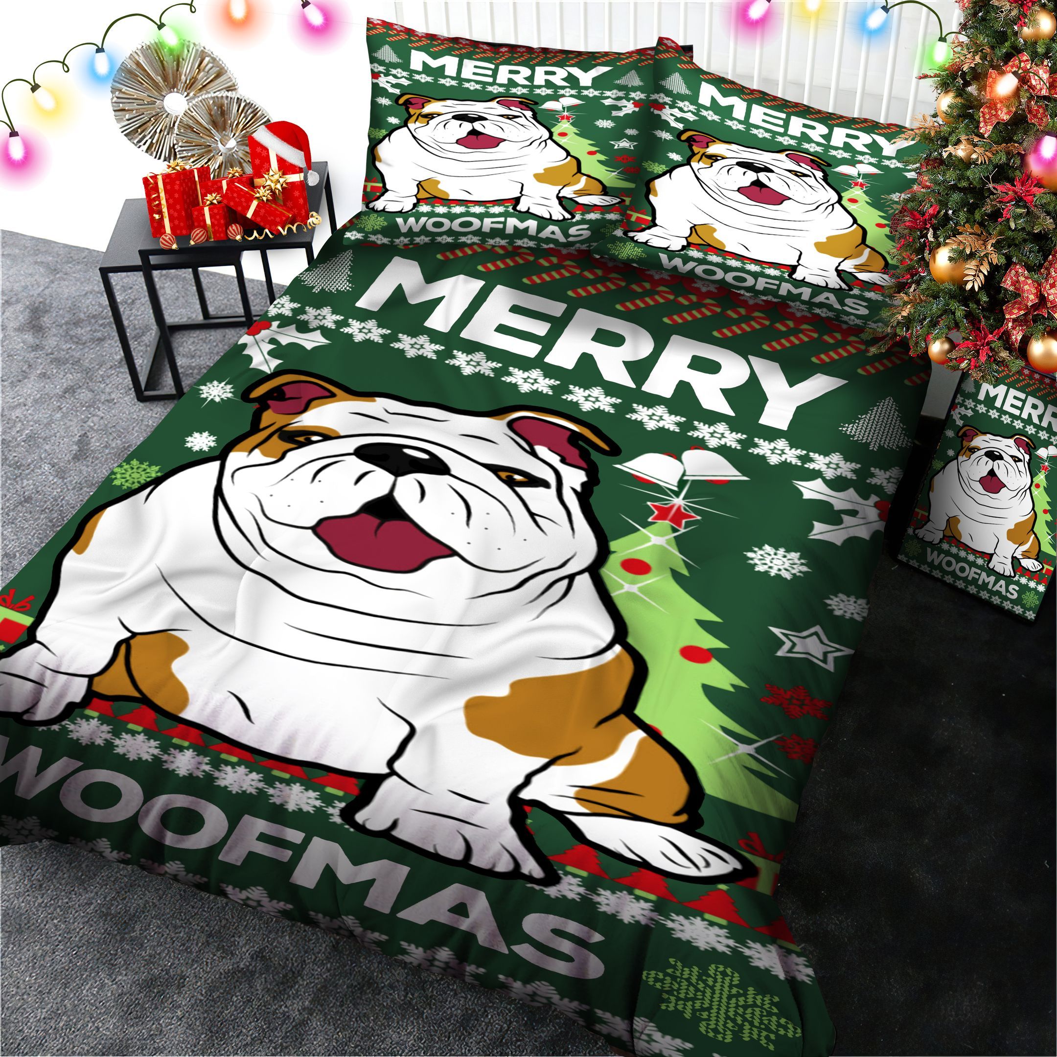 Bulldog Bedding Set