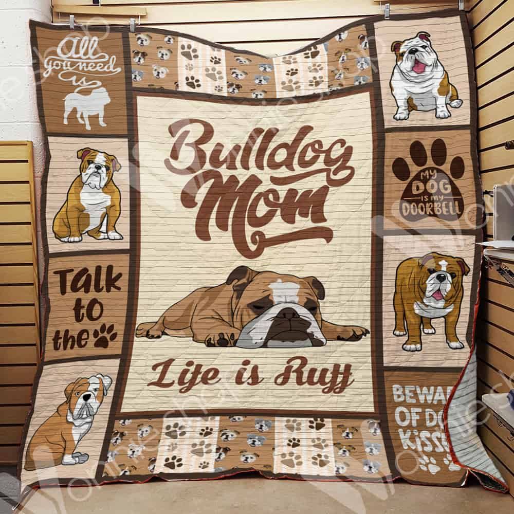 Bulldog LNT0312036 Quilt Blanket