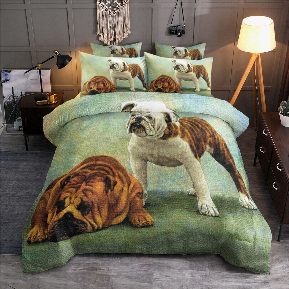 Bulldog Bedding Set