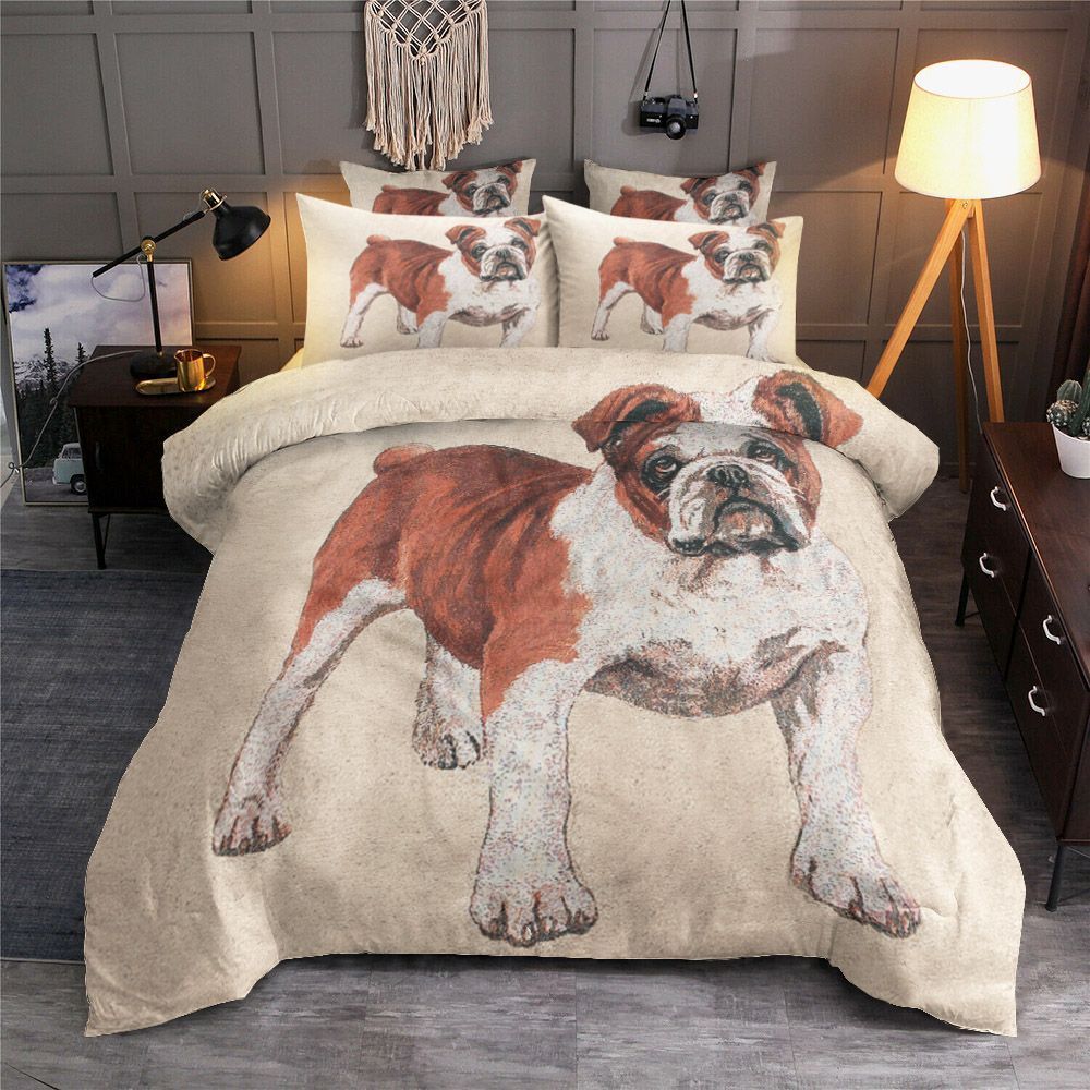 Bulldog Bedding Set