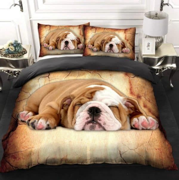 Bulldog Bedding Set