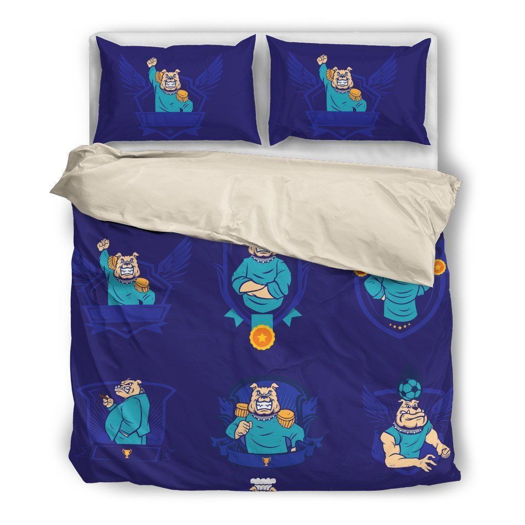 Bulldog Oh Bedding Set