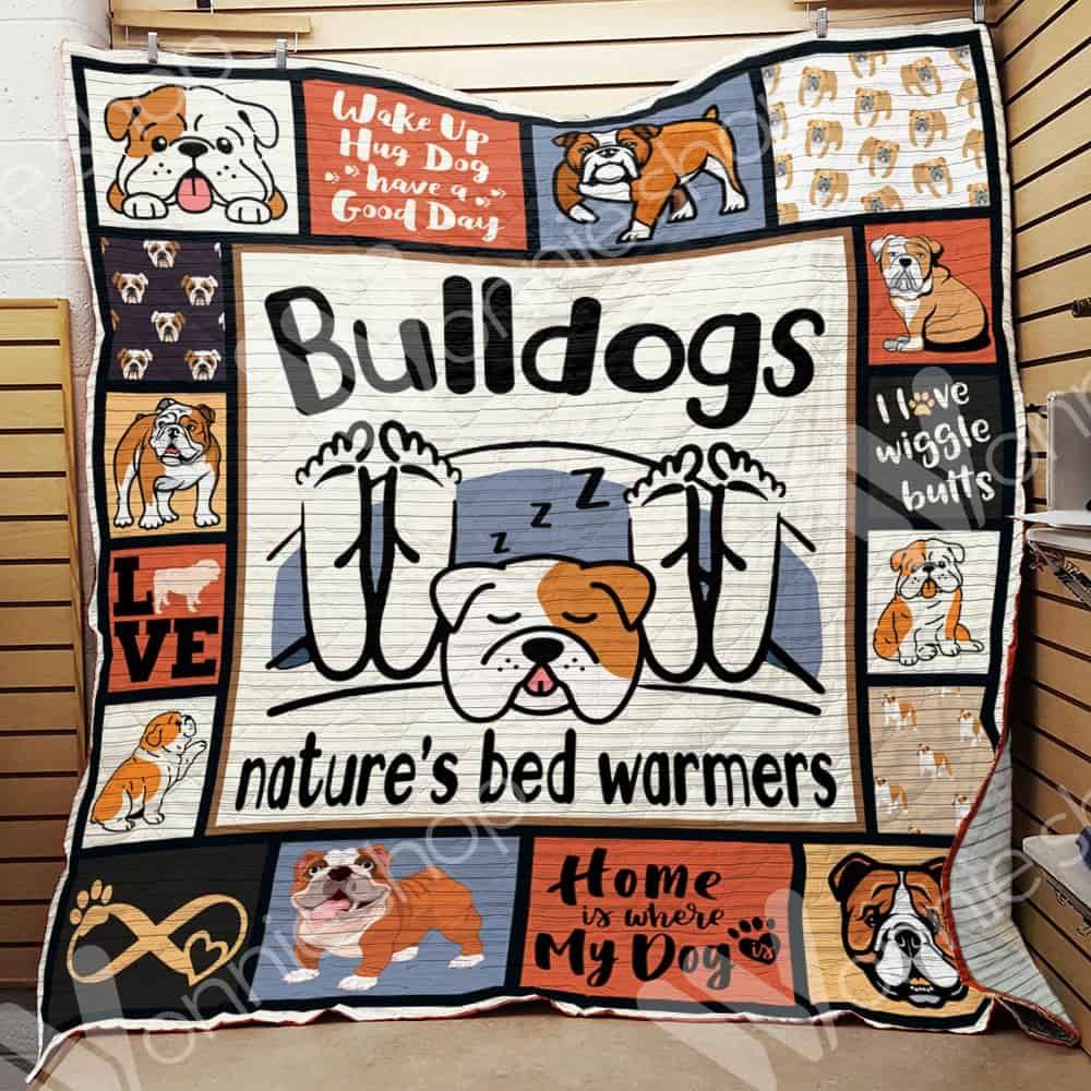 Bulldog Quilt Blanket DHC0102940TD