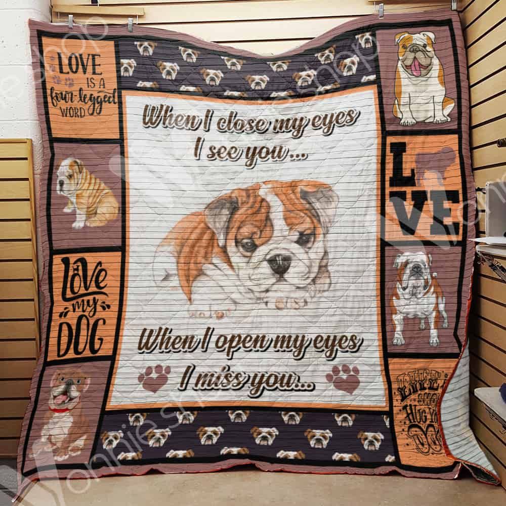 Bulldog Quilt Blanket DHC0302740TD