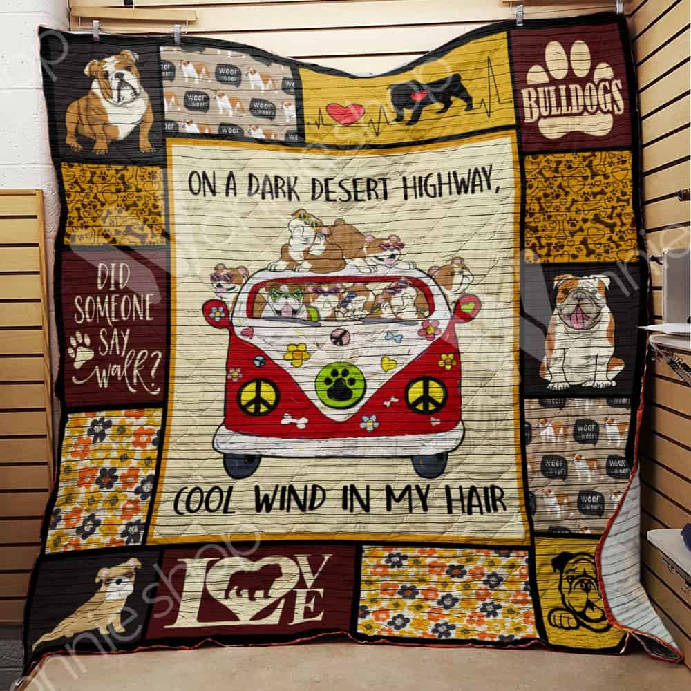 Bulldog Quilt Blanket DHC0302760TD