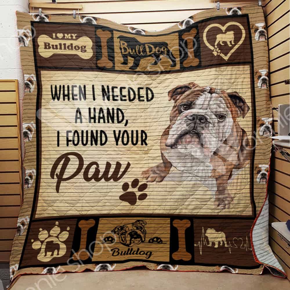 Bulldog Quilt Blanket DHC0302769TD