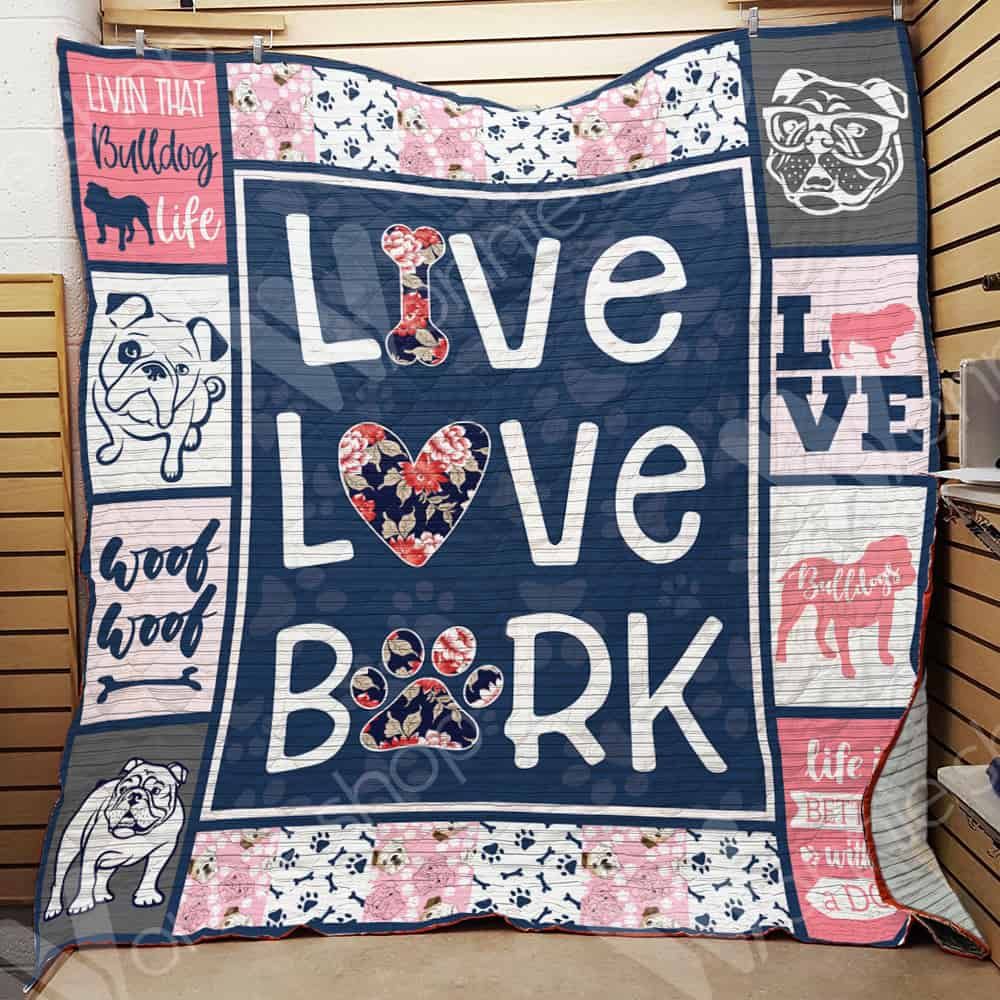 Bulldog Quilt Blanket DHC06021191TD