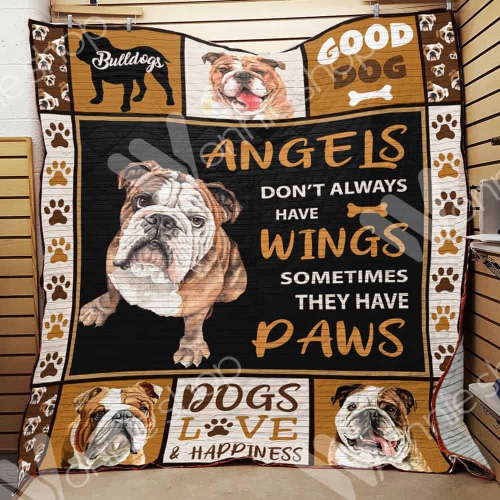 Bulldog Quilt Blanket DHC0602549TD