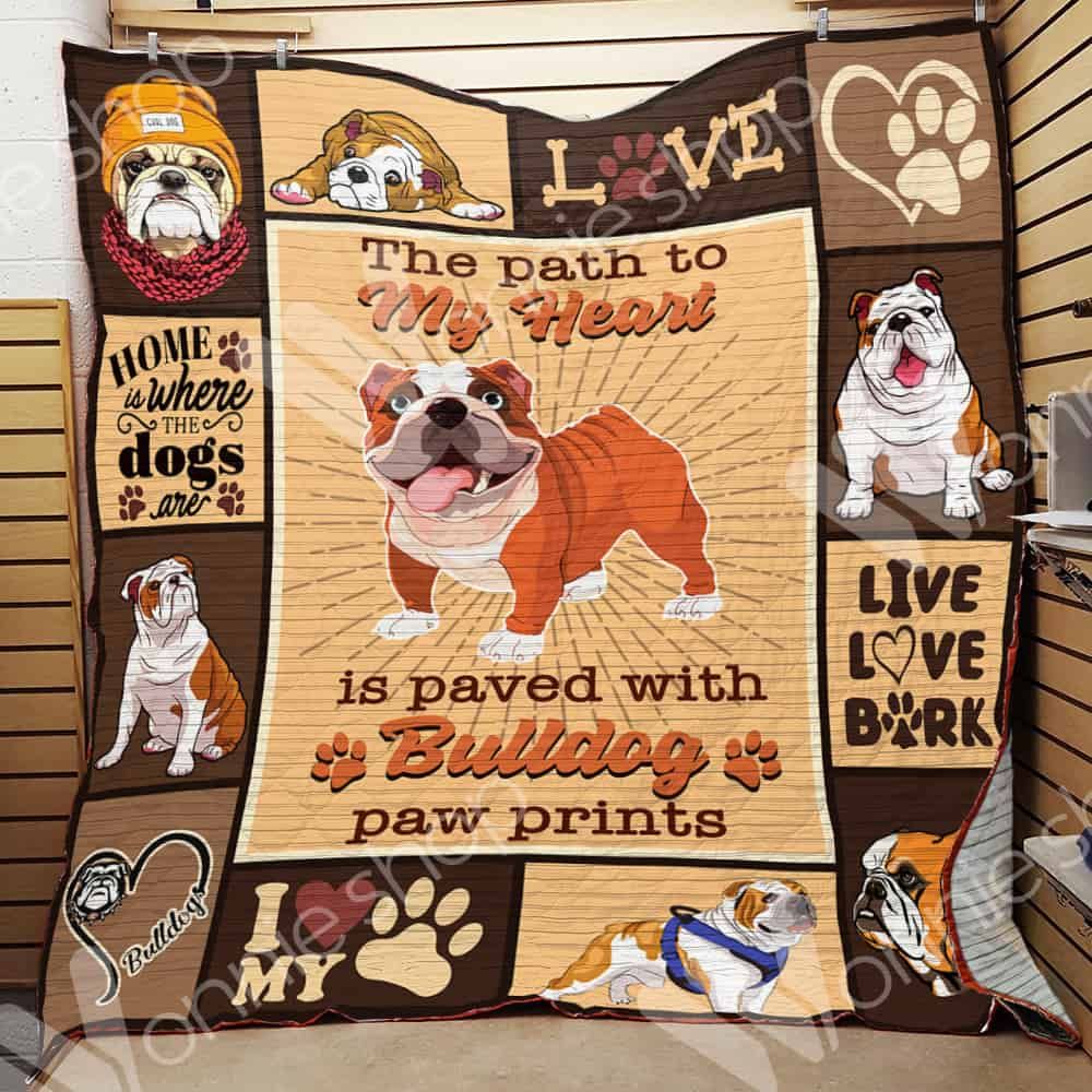 Bulldog Quilt Blanket DHC0602685TD