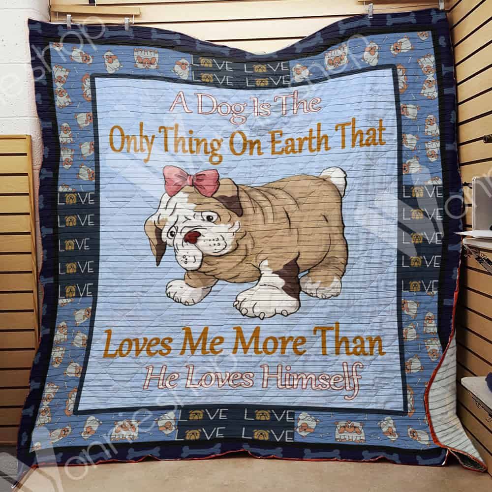 Bulldog Quilt Blanket DHC1002508TD