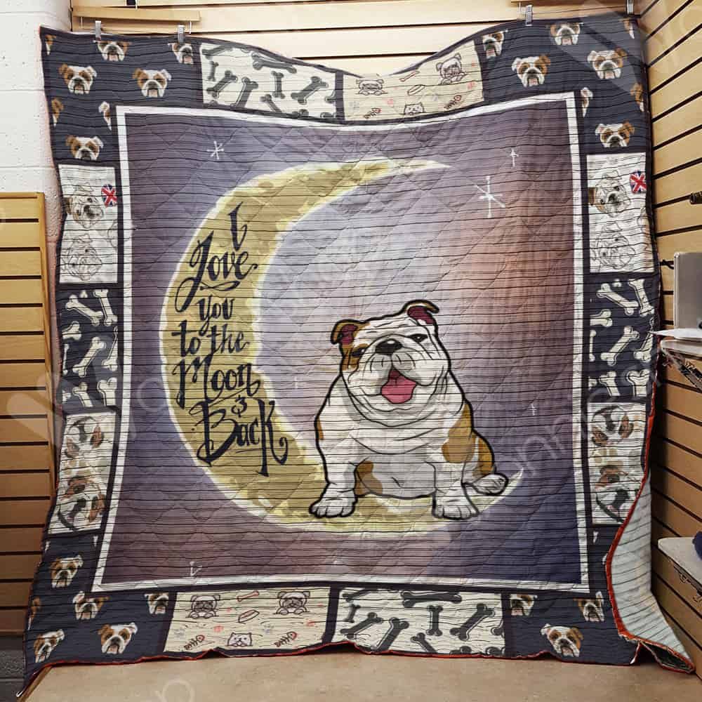 Bulldog Quilt Blanket DHC1002720TD
