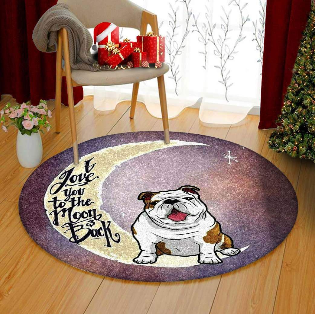Bulldog Round Carpet