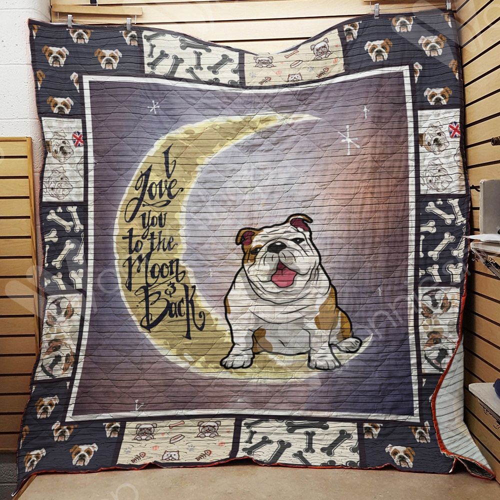 Bulldog Sa Rang He Quilt Blanket DHC020120840TD