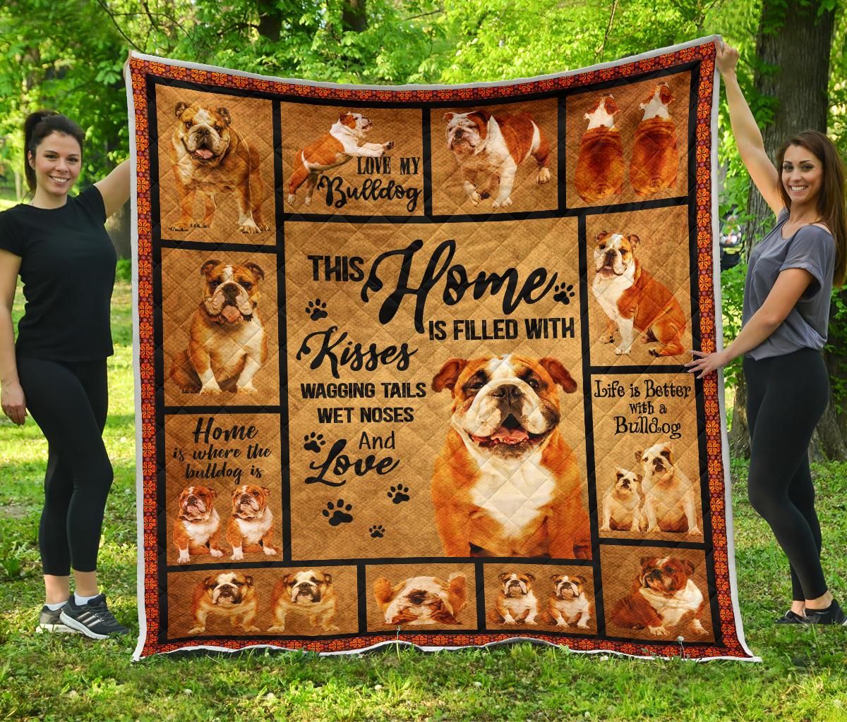 Bulldog You Always Win Quilt Blanket Christmas Christmas Gifts Merry Christmas Holiday Gifts Gift Dhc03011749Dd