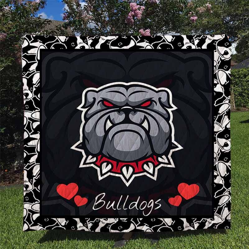 Bulldogs Quilt Blanket DHC170120716TD