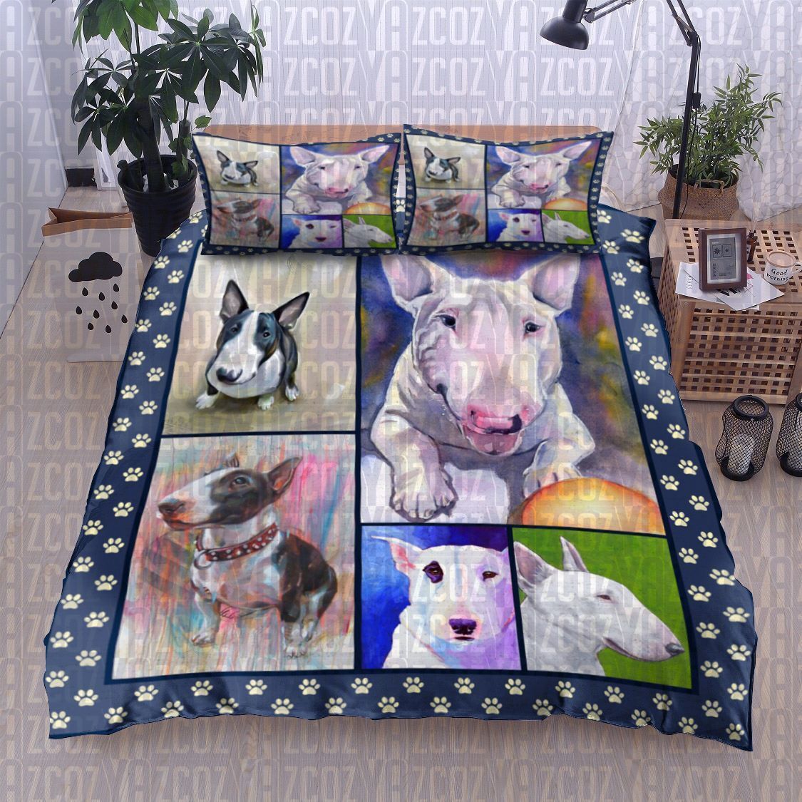 Bullmastiff Dog Bedding Set