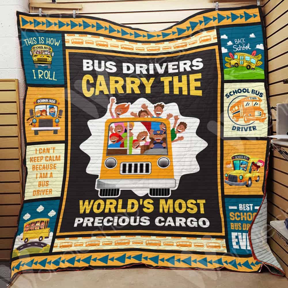 Bus Driver Quilt Blanket DHC06021161TD
