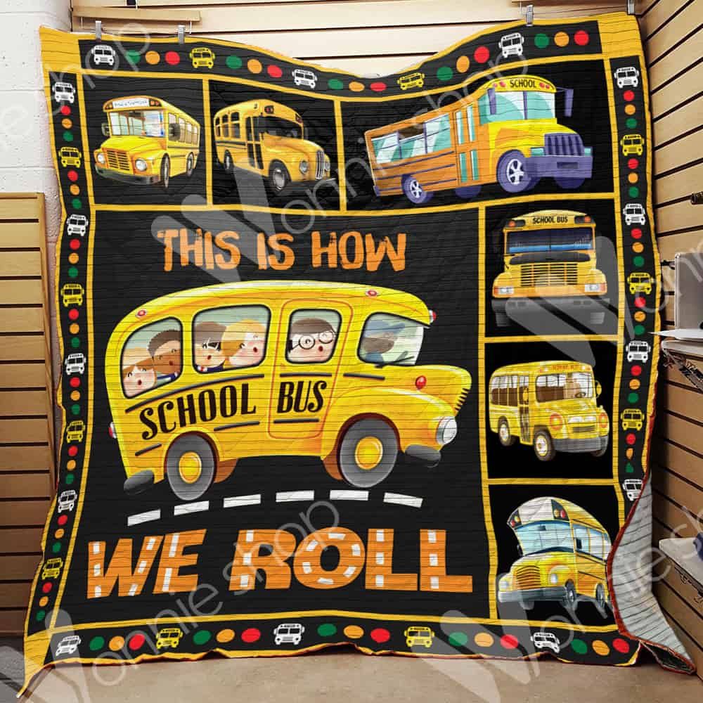 Bus Driver Quilt Blanket DHC06021166TD