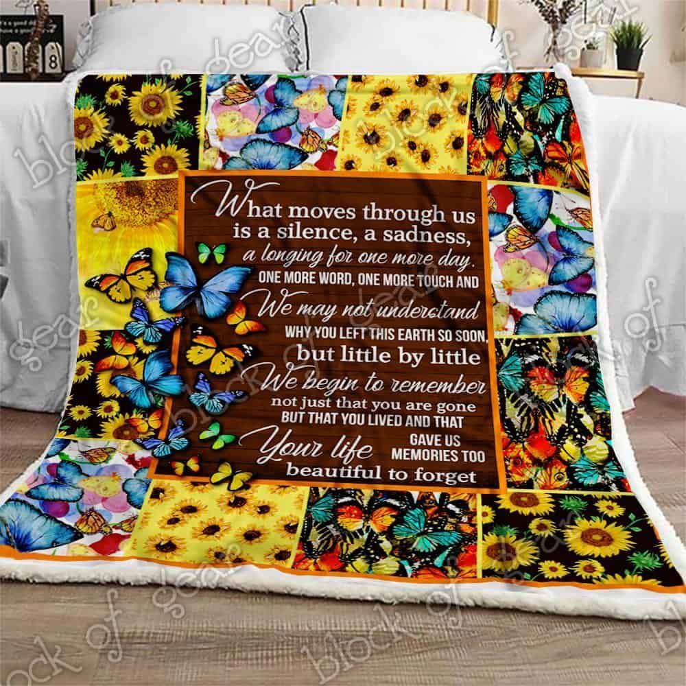 Butterflies Angels Around Us Fleece Blanket