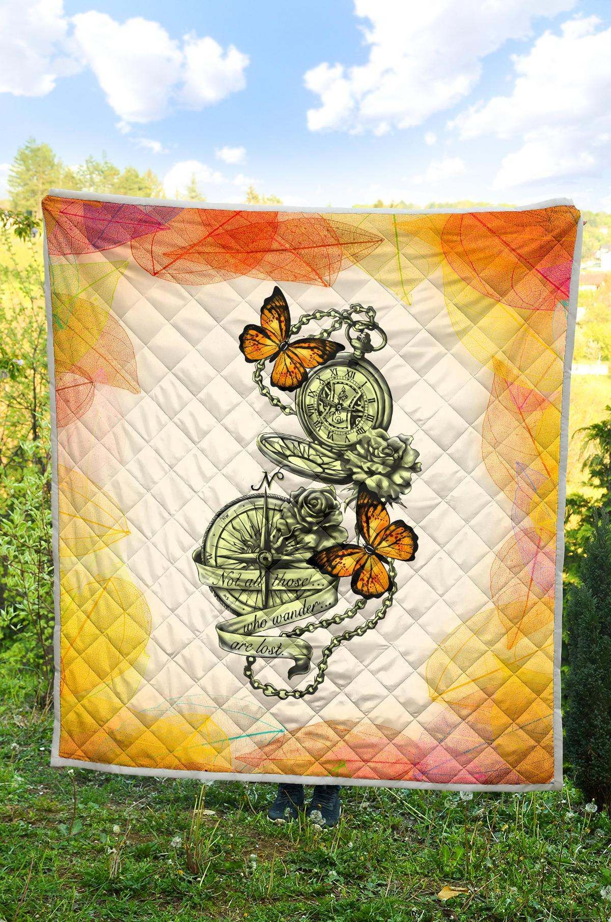 Butterflies Art Premium Quilt PT021 DHC2711545DD