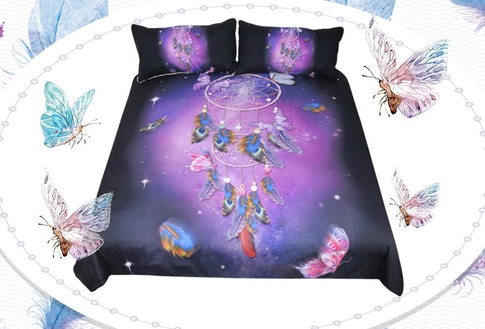 Butterflies Dreamcatcher Bedding Set