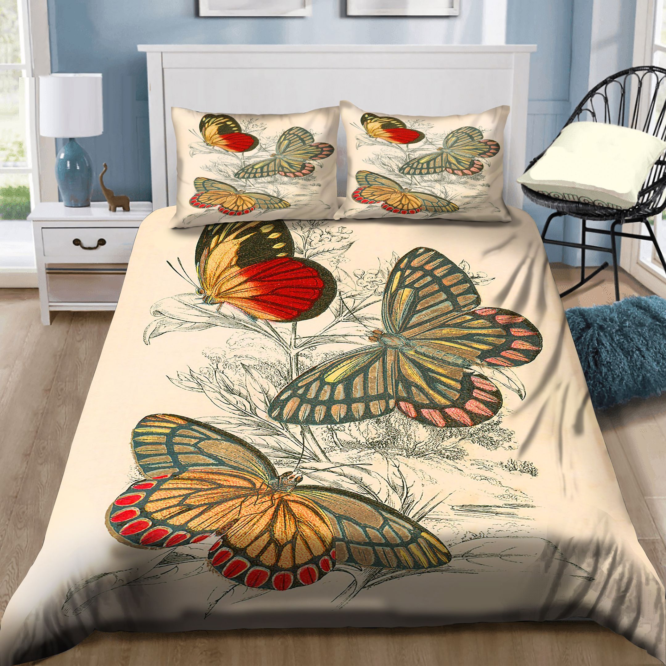 Butterflies Bedding Set