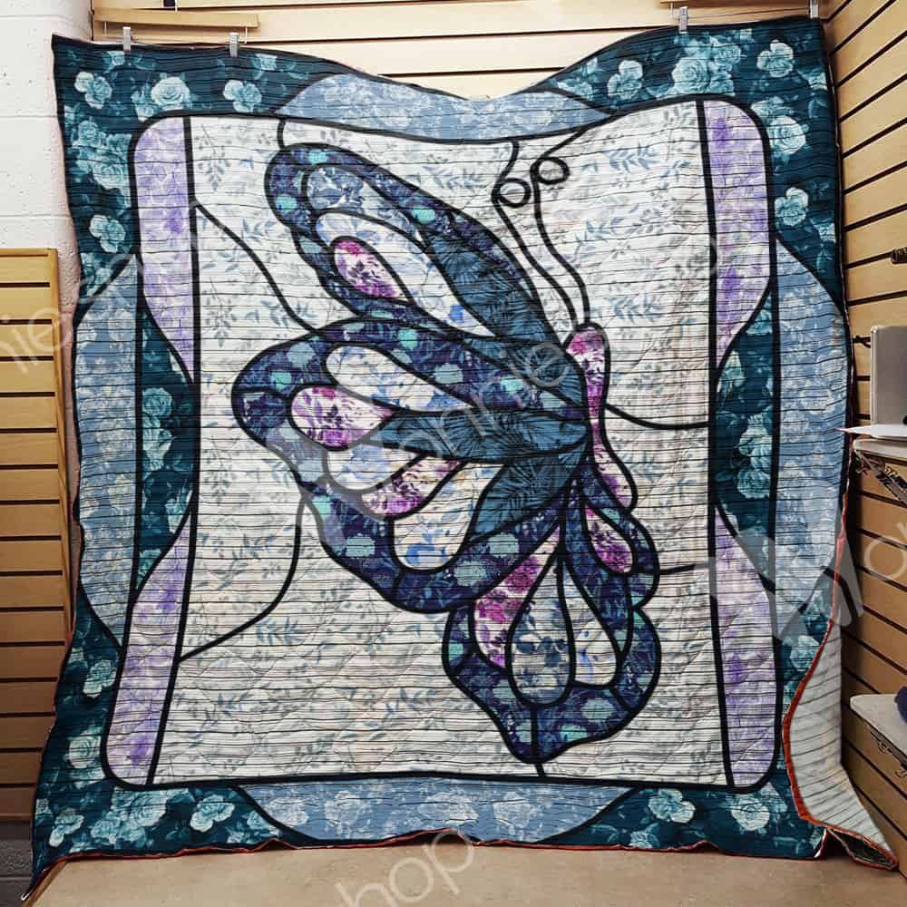 Butterfly 17 GS-CL-QD0111 Quilt Blanket